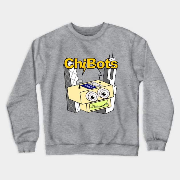 ChiBots logo Crewneck Sweatshirt by ChiBots